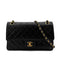 CHANEL VINTAGE CLASSIC FLAP MEDIUM CHAIN SHOULDER BAG BLACK LAMB SKIN 90287882 - PURPOSE