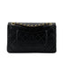 CHANEL VINTAGE CLASSIC FLAP MEDIUM CHAIN SHOULDER BAG BLACK LAMB SKIN 90287882 - PURPOSE