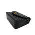 CHANEL VINTAGE MATELASSE HALF MOON CHAIN SHOULDER BAG BLACK LAMB SKIN 90287883 - PURPOSE