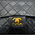 CHANEL VINTAGE CLASSIC FLAP SMALL CHAIN SHOULDER BAG BLACK LAMB SKIN 90287887 - PURPOSE