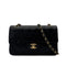 CHANEL VINTAGE CLASSIC FLAP SMALL CHAIN SHOULDER BAG BLACK LAMB SKIN 90287889 - PURPOSE