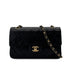 CHANEL VINTAGE CLASSIC FLAP SMALL CHAIN SHOULDER BAG BLACK LAMB SKIN 90287889 - PURPOSE