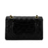 CHANEL VINTAGE CLASSIC FLAP MEDIUM CHAIN SHOULDER BAG BLACK LAMB SKIN 90287891 - PURPOSE