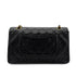 CHANEL VINTAGE CLASSIC FLAP MEDIUM CHAIN SHOULDER BAG BLACK LAMB SKIN 90287893 - PURPOSE