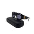 CHANEL VINTAGE SUNGLASSES COCOMARK BLACK GOLD EYEWEAR 90287907 - PURPOSE