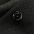 CHANEL COCO BUTTON JACKET BLACK WOOL 34 02P RTW 90287918