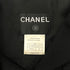 CHANEL COCO BUTTON JACKET BLACK WOOL 34 02P RTW 90287918