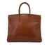 HERMES BIRKIN 35 NOISETTE BOX CALF HAND BAG □G GHW 90287994 - PURPOSE