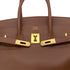 HERMES BIRKIN 35 NOISETTE BOX CALF HAND BAG □G GHW 90287994 - PURPOSE
