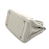 HERMES BIRKIN 35 WHITE TAURILLON CLEMENCE HAND BAG □N SHW 90287995 - PURPOSE