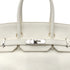 HERMES BIRKIN 35 WHITE TAURILLON CLEMENCE HAND BAG □N SHW 90287995 - PURPOSE