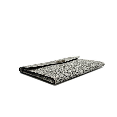 HERMES POCHETTE RIO CADENA BLACK WHITE DALMATIAN CLUTCH BAG □D SHW 90288000 - PURPOSE