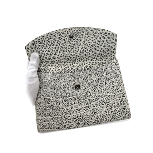 HERMES POCHETTE RIO CADENA BLACK WHITE DALMATIAN CLUTCH BAG □D SHW 90288000 - PURPOSE