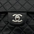 CHANEL VINTAGE CLASSIC FLAP SMALL CHAIN SHOULDER BAG BLACK LAMB SKIN 90288002 - PURPOSE