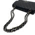 CHANEL VINTAGE CLASSIC FLAP SMALL CHAIN SHOULDER BAG BLACK LAMB SKIN 90288002 - PURPOSE