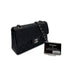 CHANEL VINTAGE CLASSIC FLAP SMALL CHAIN SHOULDER BAG BLACK LAMB SKIN 90288002 - PURPOSE