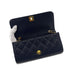 CHANEL VINTAGE MATELASSE CHAIN SHOULDER BAG NAVY CAVIAR SKIN 90288003 - PURPOSE