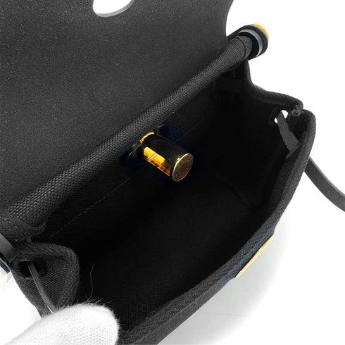 HERMES HER BAG ZIP 20 MINI BLACK VACHE HUNTER TOILE MILITAIRE SHOULDER BAG K GHW 90288007 - PURPOSE