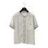 CHANEL VINTAGE COCO BUTTON SHORT SLEEVE SHIRT WHITE RTW 90288013 - PURPOSE