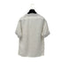 CHANEL VINTAGE COCO BUTTON SHORT SLEEVE SHIRT WHITE RTW 90288013 - PURPOSE
