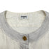 CHANEL VINTAGE COCO BUTTON SHORT SLEEVE SHIRT WHITE RTW 90288013 - PURPOSE