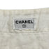 CHANEL VINTAGE COCO BUTTON SHORT SLEEVE SHIRT WHITE RTW 90288013 - PURPOSE