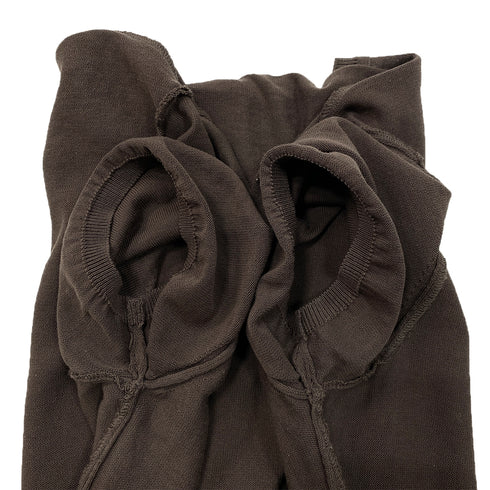 CHANEL SHORT SLEEVE TOPS BROWN COTTON 42 03C RTW 90288017