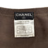 CHANEL SHORT SLEEVE TOPS BROWN COTTON 42 03C RTW 90288017