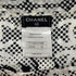 CHANEL COCOMARK LION PRINT HALF SLEEVE TOPS BLACK WHITE COTTON 48 P37 RTW 90288021 - PURPOSE