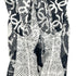 CHANEL COCOMARK LION PRINT HALF SLEEVE TOPS BLACK WHITE COTTON 48 P37 RTW 90288021 - PURPOSE