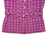 CHANEL COCO BUTTON TWEED JACKET PINK PURPLE RAYON 42 01P RTW 90288028