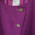 CHANEL VINTAGE COCO BUTTON SHORT SLEEVE DRESS PURPLE WOOL 42 98A RTW 90288029 - PURPOSE