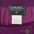CHANEL VINTAGE COCO BUTTON SHORT SLEEVE DRESS PURPLE WOOL 42 98A RTW 90288029 - PURPOSE