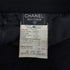CHANEL VINTAGE TWEED JACKET SKIRT SET WOOL COCO BUTTON BLACK 40 RTW 90288033 - PURPOSE