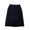 CHANEL CAMELLIA PATTERN SKIRT BLACK COTTON 36 P59 RTW 90288040