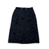 CHANEL CAMELLIA PATTERN SKIRT BLACK COTTON 36 P59 RTW 90288040