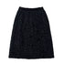 CHANEL CAMELLIA PATTERN SKIRT BLACK COTTON 36 P59 RTW 90288040