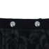 CHANEL CAMELLIA PATTERN SKIRT BLACK COTTON 36 P59 RTW 90288040
