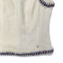 CHANEL COCOMARK SLEEVELESS TWEED TOPS WHITE WOOL 38 P44 RTW 90288043 - PURPOSE