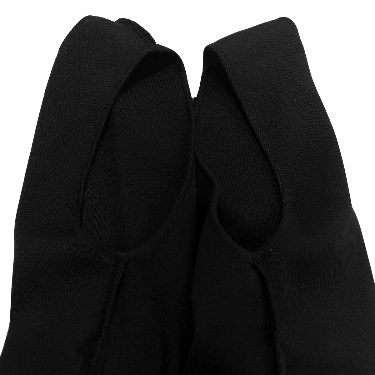 CHANEL SLEEVELESS TOPS BLACK COTTON 42 02P RTW 90288045