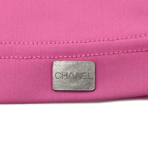 CHANEL VINTAGE SLEEVELESS TOPS PINK NYLON 40 00C RTW 90288046 - PURPOSE