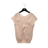 CHANEL SLEEVELESS TOPS PINK RAYON 36 P43 RTW 90288047