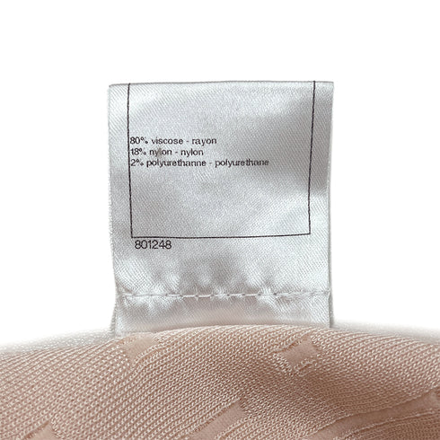 CHANEL SLEEVELESS TOPS PINK RAYON 36 P43 RTW 90288047