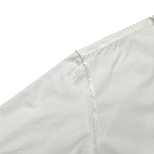 CHANEL VINTAGE COCO BUTTON SHIRT WHITE COTTON 38 99P RTW 90288048 - PURPOSE