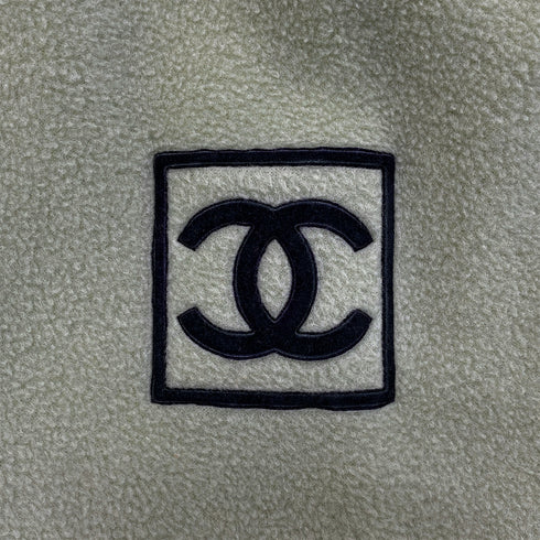 CHANEL HOODIE JACKET BEIGE POLYESTER 34 02A RTW 90288049