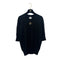 CHANEL KNIT TOPS BLACK CASHMERE 38 P41 RTW 90288051