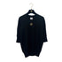 CHANEL KNIT TOPS BLACK CASHMERE 38 P41 RTW 90288051
