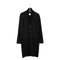 CHANEL COCO BUTTON LONG CARDIGAN BLACK CASHMERE 36 P40 RTW 90288054
