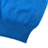 CHANEL VINTAGE COCOMARK HALF SLEEVE KNIT TOPS BLUE CASHMERE 42 95A RTW 90288055 - PURPOSE