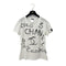 CHANEL CHRISTMAS 2008 LIMITED EDITION COCOMARK LOGO T-SHIRT WHITE COTTON M 08A RTW 90288056